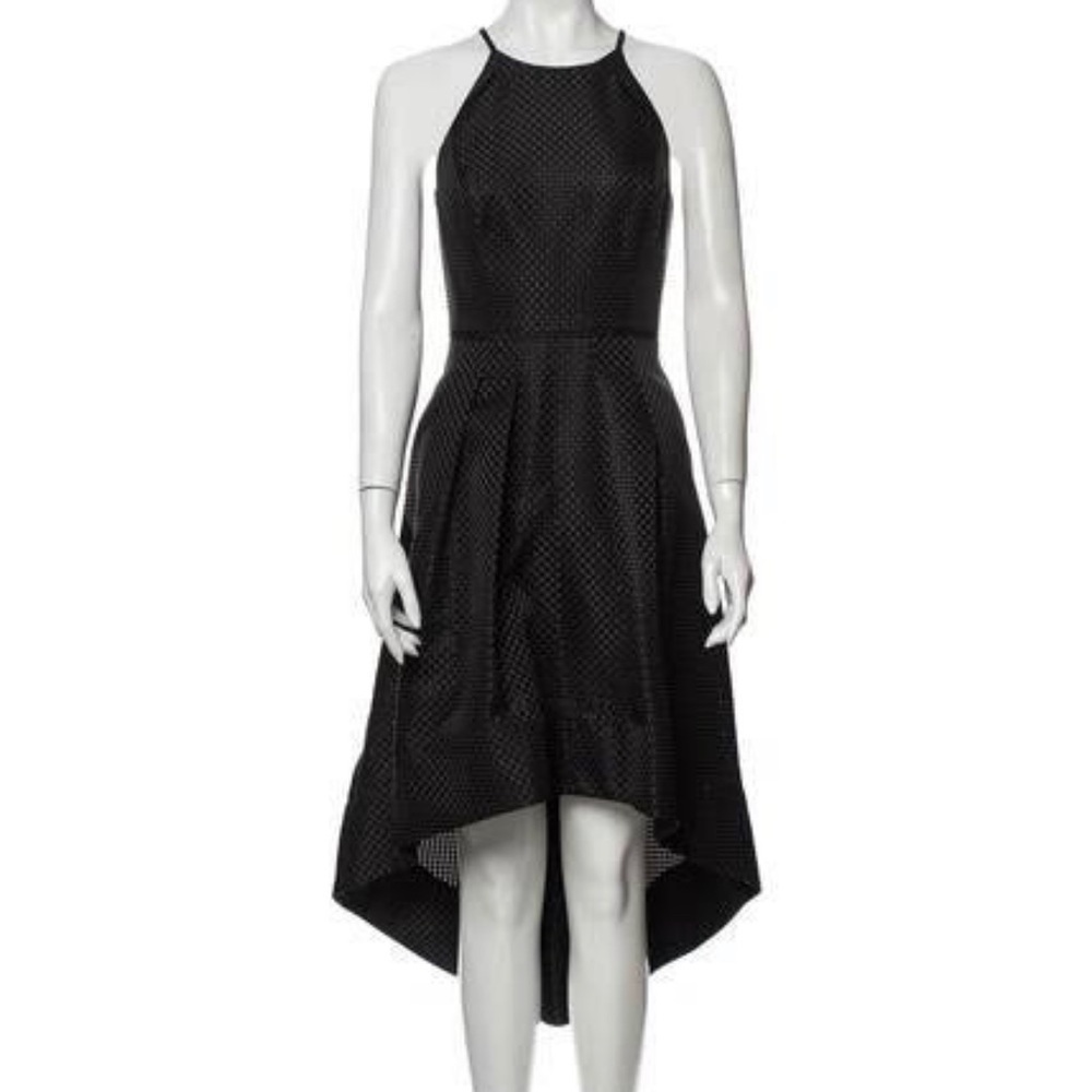 Aidan Mattoxbasket Weave Printblackhi-Lodress